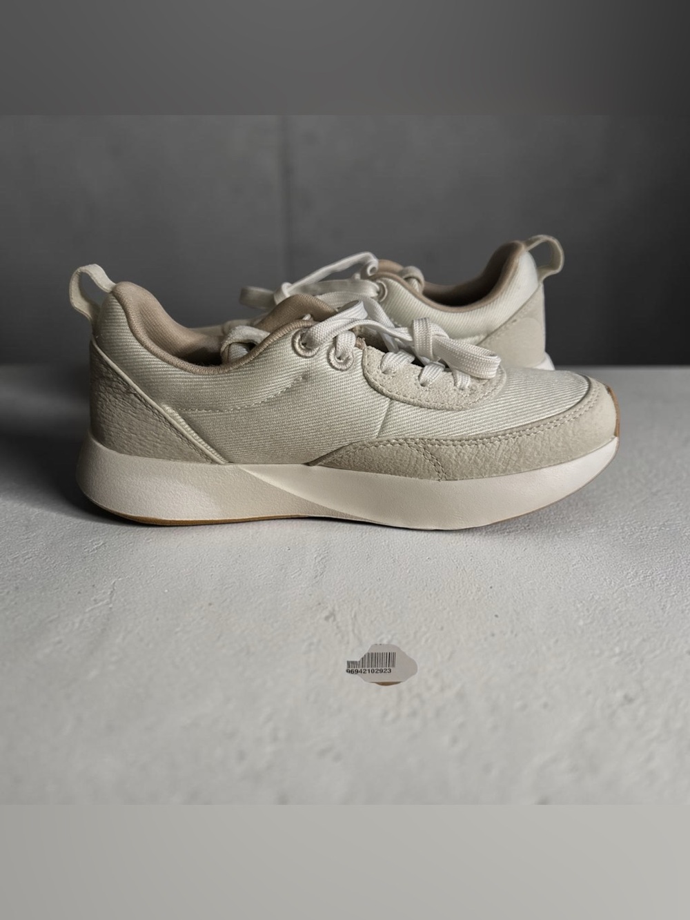 NIB allbirds Women’s SZ 5 EU 35 Sneakers Courier Lux Blizzard TREAD LIGHTER
